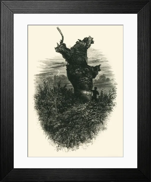 Framed Print : The Monkey Tree. Burnham Beeches, c1870 Framed Print : The Monkey Tree. Burnham Beeches, c1870