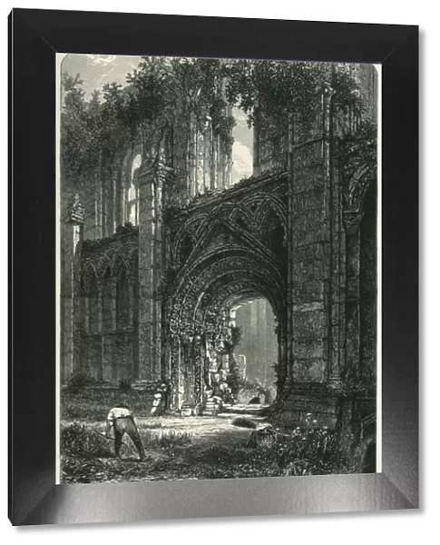 Glastonbury Abbey, c1870