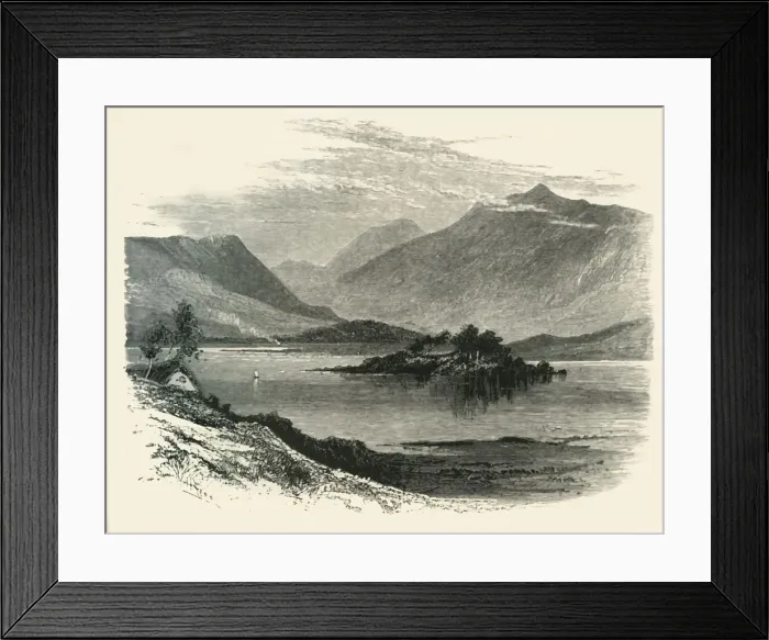 Framed Print : The Twelve Pins of Binabola, c1870 Framed Print : The Twelve Pins of Binabola, c1870