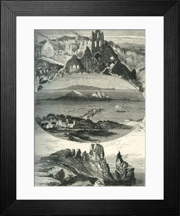 Framed Print : Howth, c1870 Framed Print : Howth, c1870