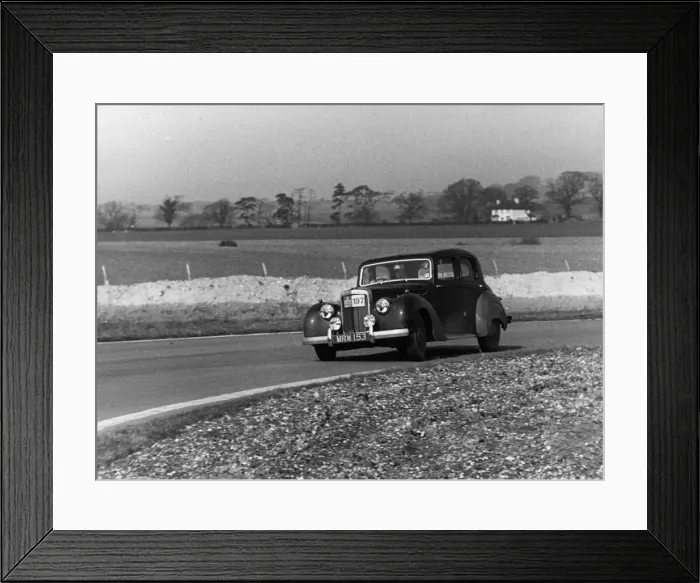 Framed Print : Alvis 3 litre, R. Adams 1954 R. A. C. Rally. Creator: Unknown Framed Print : Alvis 3 litre, R. Adams 1954 R. A. C. Rally. Creator: Unknown
