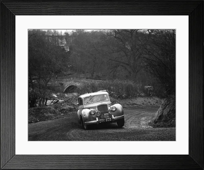 Framed Print : Alvis 3 litre, 1955 R. A. C. Rally. Creator: Unknown Framed Print : Alvis 3 litre, 1955 R. A. C. Rally. Creator: Unknown