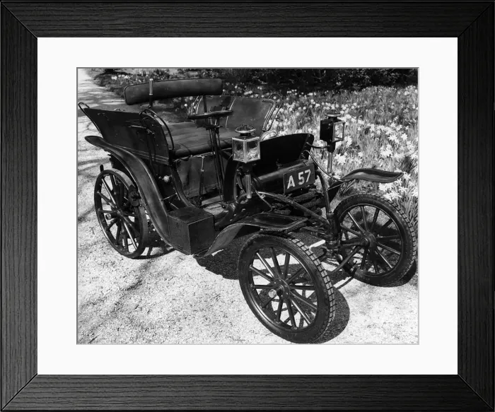 Framed Print : 1901 Clement Panhard Stirling dogcart. Creator: Unknown Framed Print : 1901 Clement Panhard Stirling dogcart. Creator: Unknown