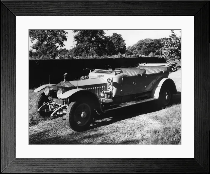 Framed Print : 1912 Rolls - Royce Silver Ghost, Maharaja of Nabha. Creator: Unknown Framed Print : 1912 Rolls - Royce Silver Ghost, Maharaja of Nabha. Creator: Unknown