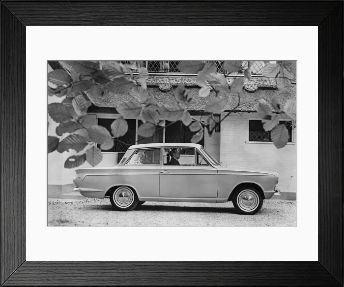 Framed Print : 1965 Ford Cortina. Creator: Unknown