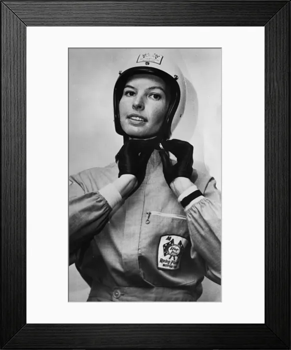 Framed Print : Janet Guthrie racing driver. Creator: Unknown Framed Print : Janet Guthrie racing driver. Creator: Unknown