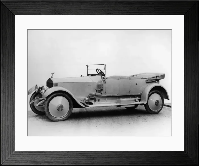 Framed Print : Rolls - Royce Silver Ghost by Grosvenor for Nawab of Rampur, EE series. Creator: Unknown Framed Print : Rolls - Royce Silver Ghost by Grosvenor for Nawab of Rampur, EE series. Creator: Unknown
