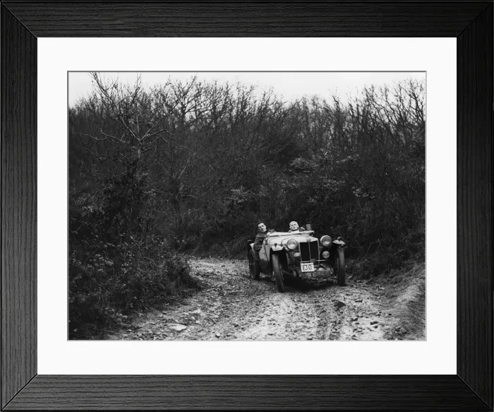 Framed Print : 1935 MG N type Magnette, Bastock. Creator: Unknown Framed Print : 1935 MG N type Magnette, Bastock. Creator: Unknown
