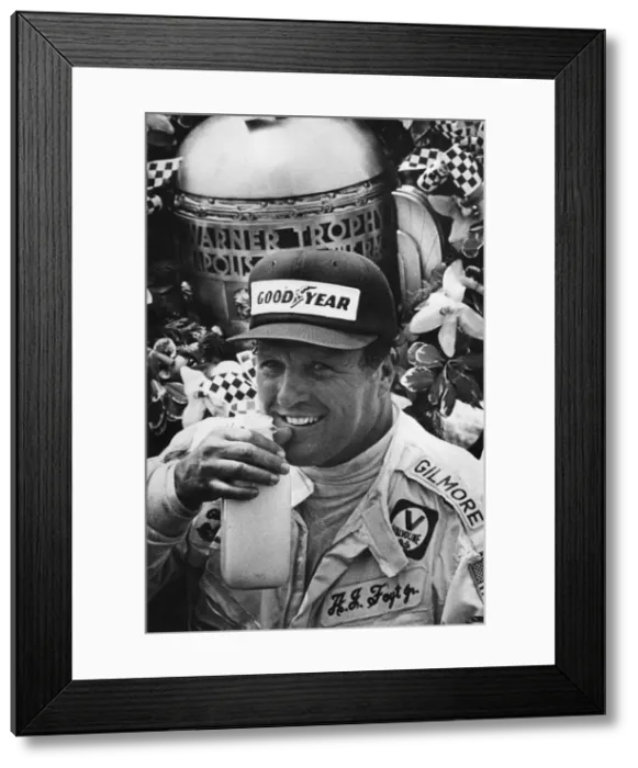 Framed Print : A. J. Foyt, 1978 Indianapolis 500. Creator: Unknown Framed Print : A. J. Foyt, 1978 Indianapolis 500. Creator: Unknown