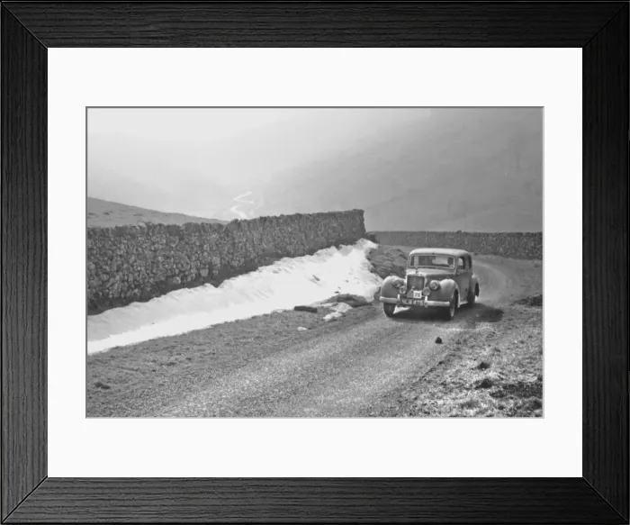 Framed Print : 1953 Alvis TA21 during 1954 R. A. C. Rally. Creator: Unknown Framed Print : 1953 Alvis TA21 during 1954 R. A. C. Rally. Creator: Unknown