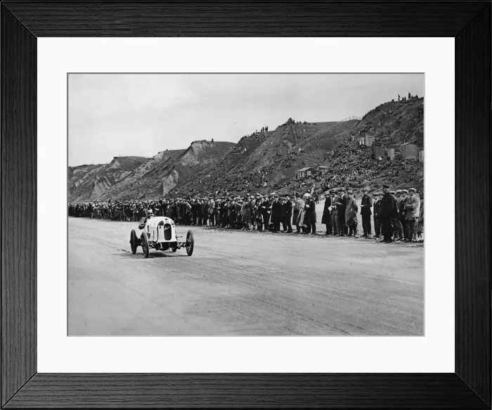 Framed Print : Austro Daimler Sascha, Malcolm Campbell 1922 Saltburn sands. Creator: Unknown Framed Print : Austro Daimler Sascha, Malcolm Campbell 1922 Saltburn sands. Creator: Unknown