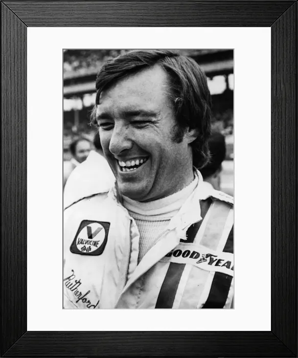 Framed Print : Johnnny Rutherford racing driver at Indianapolis 500. Creator: Unknown Framed Print : Johnnny Rutherford racing driver at Indianapolis 500. Creator: Unknown