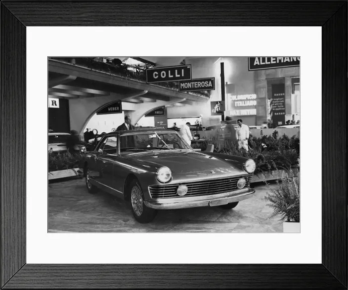 Framed Print : 1958 Alfa Romeo Sestiere Pininfarina Coupe. Creator: Unknown Framed Print : 1958 Alfa Romeo Sestiere Pininfarina Coupe. Creator: Unknown
