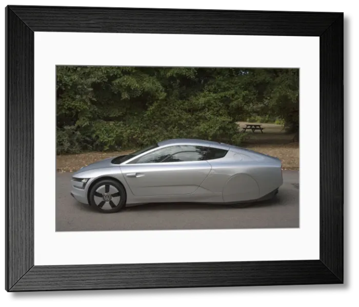 Framed Print : 2014 Volkswagen XL1 Hybrid. Creator: Unknown