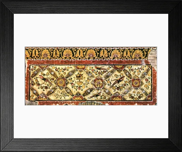 Framed Print : Ornamental frieze from the Basilica of St. Clement, Rome, Italy, (1928). Creator: Unknown Framed Print : Ornamental frieze from the Basilica of St. Clement, Rome, Italy, (1928). Creator: Unknown