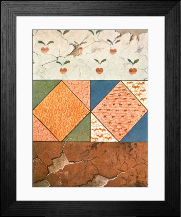 Framed Print : Painted decoration in the Stasovsky Crypt, Cimmerian Bosporus, Kerch, (1928). Creator: Unknown Framed Print : Painted decoration in the Stasovsky Crypt, Cimmerian Bosporus, Kerch, (1928). Creator: Unknown