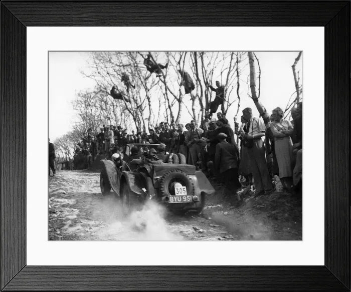 Framed Print : Jensen Ford V8, A. S. Whiddington, 1938 Lands End Trial. Creator: Unknown Framed Print : Jensen Ford V8, A. S. Whiddington, 1938 Lands End Trial. Creator: Unknown