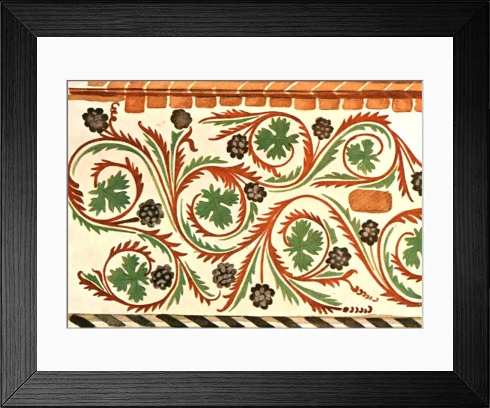 Framed Print : Decoration in Doberan Minster, Bad Doberan, Mecklenburg, Germany, (1928). Creator: Unknown Framed Print : Decoration in Doberan Minster, Bad Doberan, Mecklenburg, Germany, (1928). Creator: Unknown