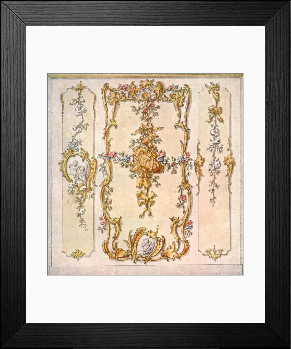 Framed Print : Design for a mural decoration, Germany, (1928). Creator: Unknown