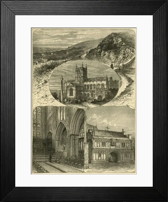 Framed Print : Views in Malvern, 1898. Creator: Unknown Framed Print : Views in Malvern, 1898. Creator: Unknown