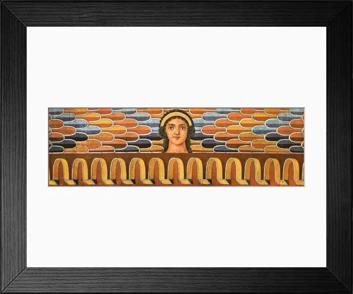 Framed Print : Frieze from the Francois Tomb (Tomba Francois) at Vulci, Italy, (1928). Creator: Unknown Framed Print : Frieze from the Francois Tomb (Tomba Francois) at Vulci, Italy, (1928). Creator: Unknown