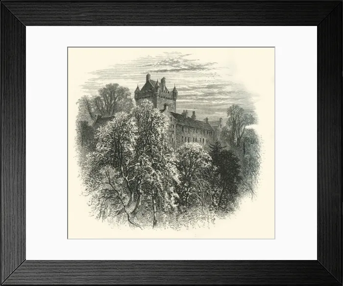 Framed Print : Cawdor Castle, c1870 Framed Print : Cawdor Castle, c1870