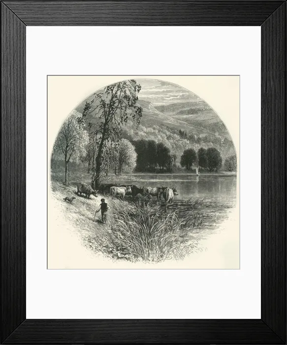Framed Print : Coniston Water, c1870 Framed Print : Coniston Water, c1870