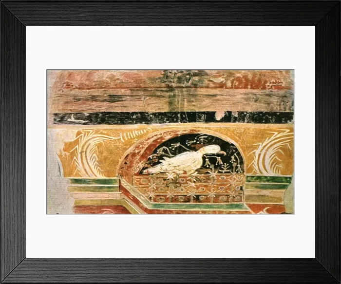 Framed Print : Fragment of a frieze from the church of San Martino ai Monti, Rome, Italy, (1928) Framed Print : Fragment of a frieze from the church of San Martino ai Monti, Rome, Italy, (1928)