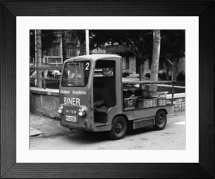 Framed Print : Harbilt 760 electric van. Creator: Unknown Framed Print : Harbilt 760 electric van. Creator: Unknown