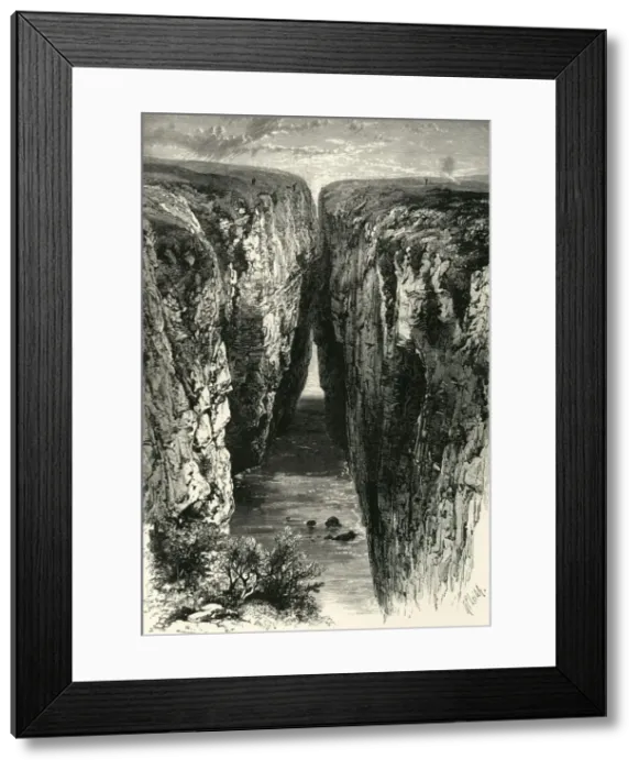 Framed Print : The Huntsmans Leap, c1870 Framed Print : The Huntsmans Leap, c1870