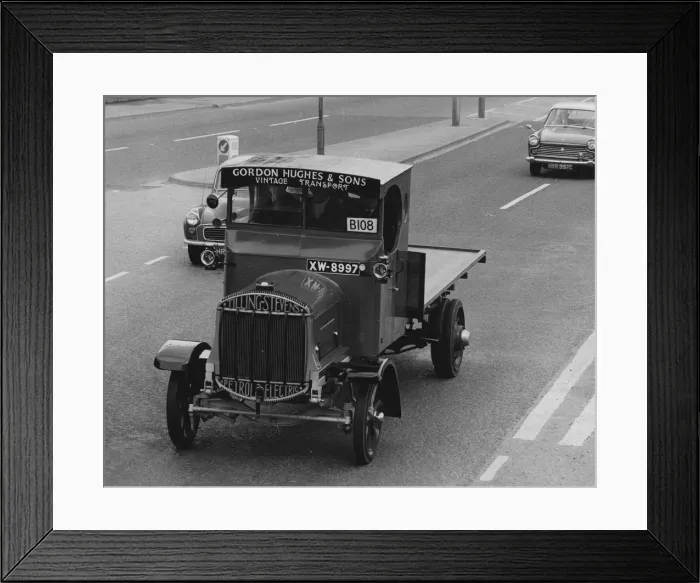 Framed Print : 1924 Tilling - Stevens petrol electric hybrid truck. Creator: Unknown Framed Print : 1924 Tilling - Stevens petrol electric hybrid truck. Creator: Unknown