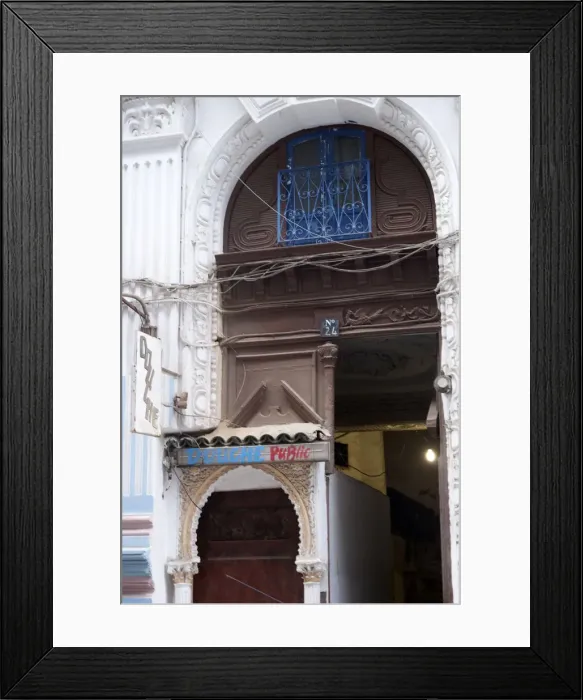 Framed Print : Algeria, Algiers, Public Shower Framed Print : Algeria, Algiers, Public Shower