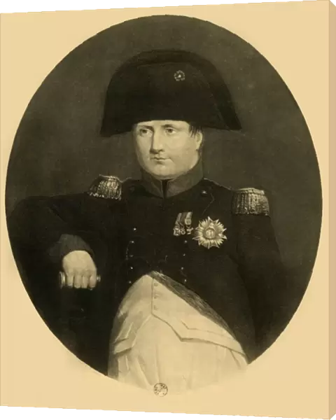 Napoleon on board the Bellerophon, July 1815, (1921). Creator: Unknown