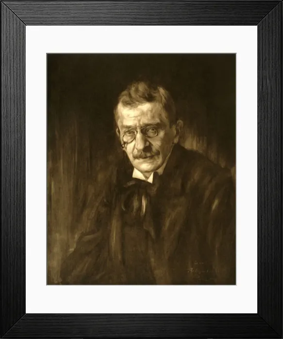 Framed Print : Ferdinand Brunetiere, 1903. Creator: Braun, Clement & Co Framed Print : Ferdinand Brunetiere, 1903. Creator: Braun, Clement & Co