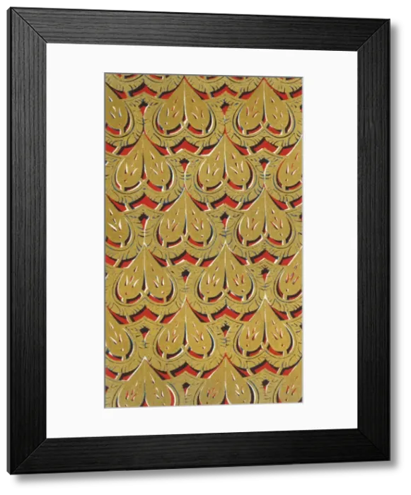 Framed Print : Ornament in spandrils of arches, Hall of the Two Sisters, 1907. Creator: Unknown Framed Print : Ornament in spandrils of arches, Hall of the Two Sisters, 1907. Creator: Unknown