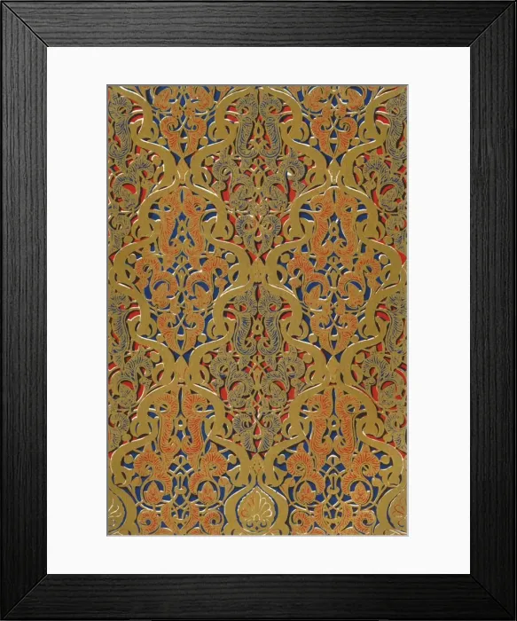 Framed Print : Ornaments, Hall of the Ambassadors, 1907. Creator: Unknown Framed Print : Ornaments, Hall of the Ambassadors, 1907. Creator: Unknown