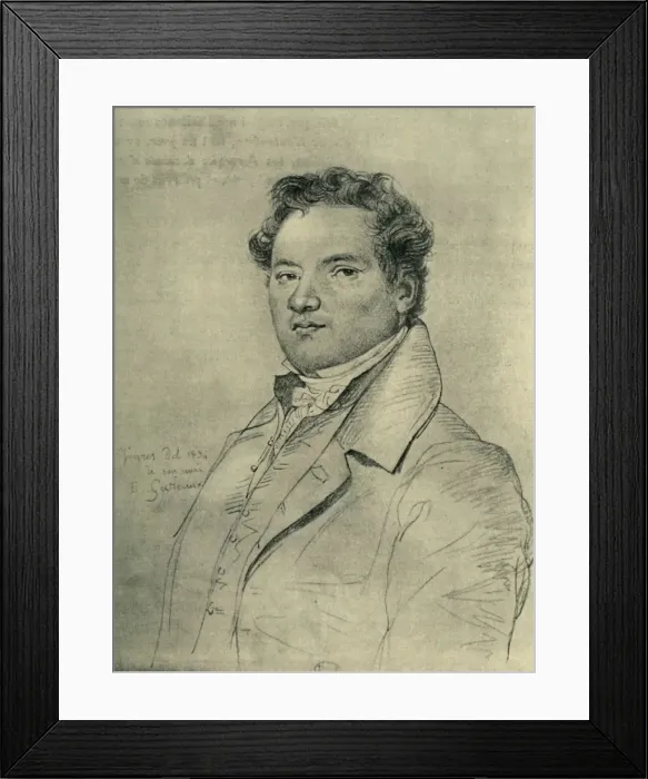 Framed Print : Edouard Gatteaux, 1834, (1903). Creator: Unknown Framed Print : Edouard Gatteaux, 1834, (1903). Creator: Unknown