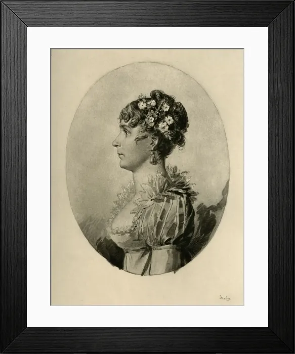 Framed Print : The Empress Josephine, c1804, (1903). Creators: Unknown, Georges Petit Framed Print : The Empress Josephine, c1804, (1903). Creators: Unknown, Georges Petit