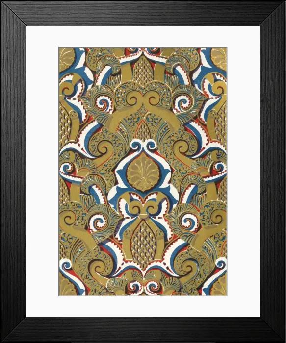 Framed Print : Soffit of great arch at the entrance of the Court of the Fishpond, 1907. Creator: Unknown Framed Print : Soffit of great arch at the entrance of the Court of the Fishpond, 1907. Creator: Unknown