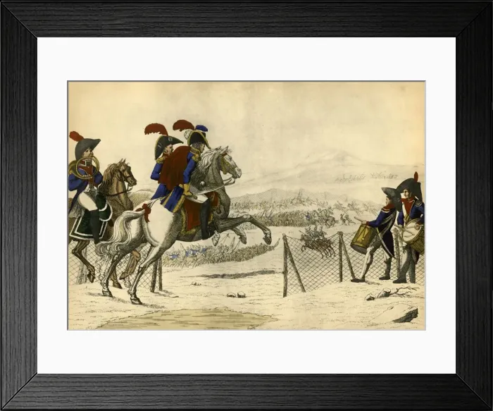 Framed Print : Acte III Scene VI - 50 mille Autrichiens... Oh le beau coup de filet, 1805, (1921) Framed Print : Acte III Scene VI - 50 mille Autrichiens... Oh le beau coup de filet, 1805, (1921)