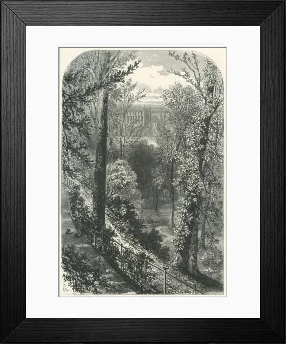 Framed Print : The Slopes, c1870 Framed Print : The Slopes, c1870