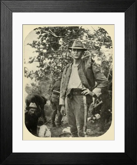Framed Print : Lieutenant Day, K Troop Rough Riders... Spanish-American War, June 1898, (1899) Framed Print : Lieutenant Day, K Troop Rough Riders... Spanish-American War, June 1898, (1899)