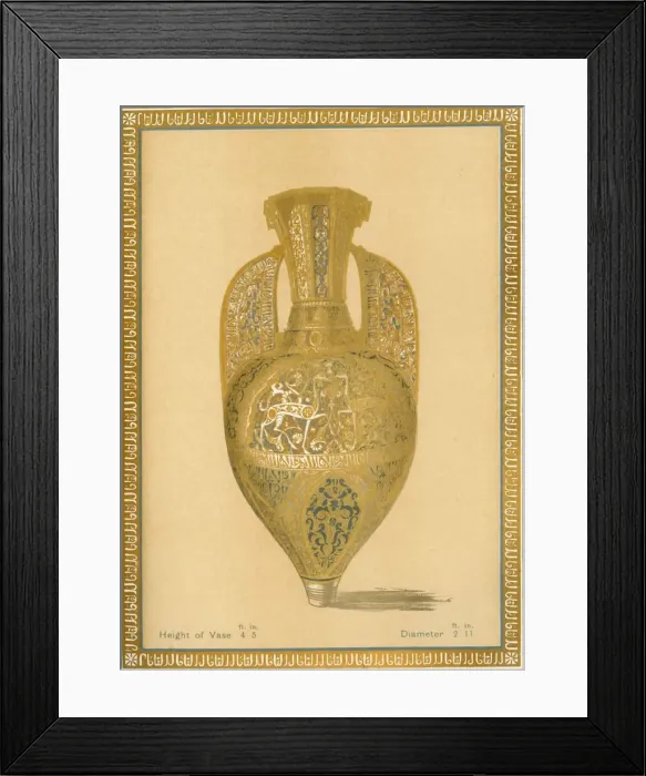 Framed Print : The Vase, 1907. Creator: Unknown Framed Print : The Vase, 1907. Creator: Unknown