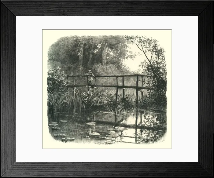 Framed Print : Near Godalming, c1870 Framed Print : Near Godalming, c1870