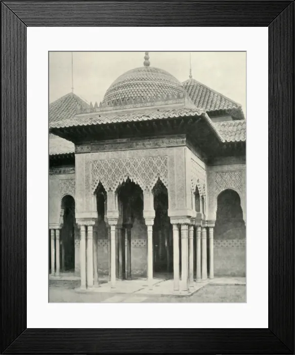 Framed Print : Temple in the Court of the Lions, 1907. Creator: Unknown Framed Print : Temple in the Court of the Lions, 1907. Creator: Unknown