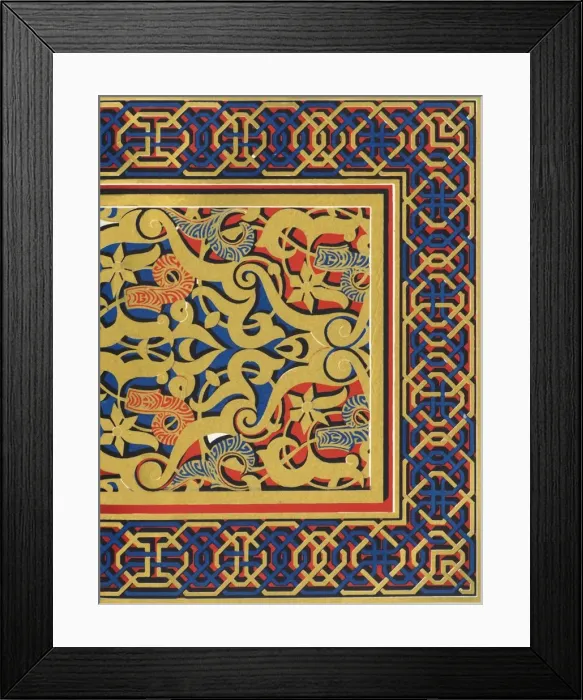 Framed Print : Soffit of arch, Entrance of the Hall of Abencerrages, 1907. Creator: Unknown Framed Print : Soffit of arch, Entrance of the Hall of Abencerrages, 1907. Creator: Unknown