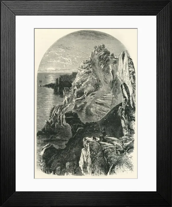 Framed Print : Penolver Point, c1870 Framed Print : Penolver Point, c1870