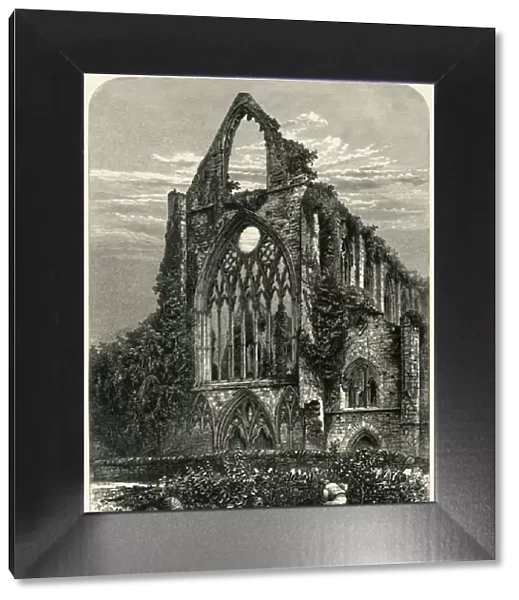 West Front of Tintern Abbey, c1870
