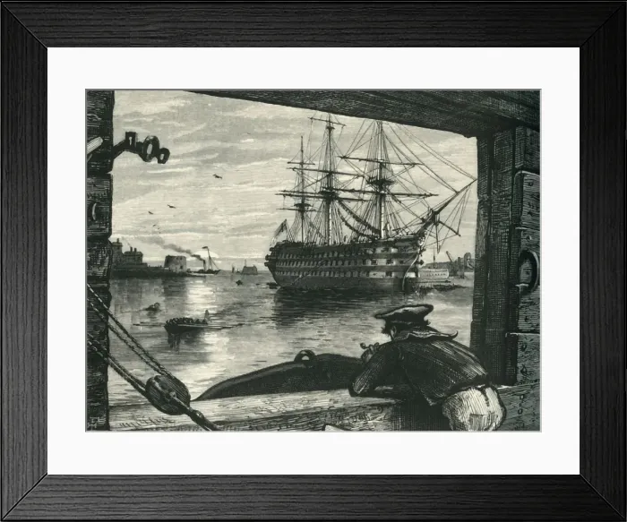 Framed Print : The Victory, c1870 Framed Print : The Victory, c1870