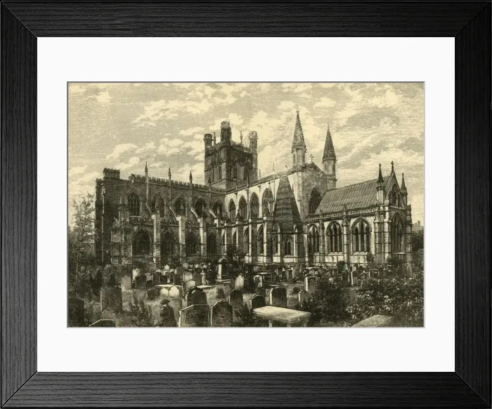 Framed Print : Chester Cathedral, 1898. Creator: Unknown
